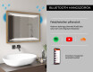 Fürdőszobai Tükör Kerettel És LED Világítással FrameLine L75 #11