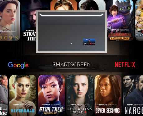 Fürdőszobai Tükör Kerettel És LED Világítással FrameLine L128 #6