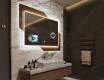 Fürdőszoba Tükör Világítással LED - Retro #12