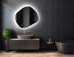 LED Fürdőszobai Tükör Irreguláris Formával R221 #2