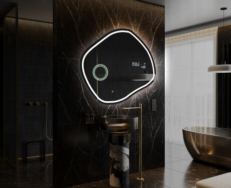 Álló fali tükör dekoráció LED R223 #10