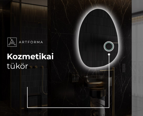 LED Fürdőszobai Tükör Irreguláris Formával SF221 #5