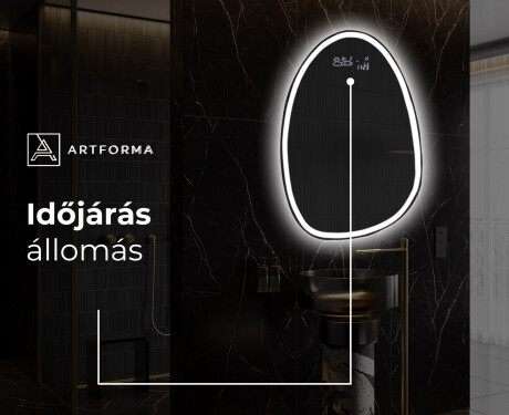 LED Fürdőszobai Tükör Irreguláris Formával SF222 #9