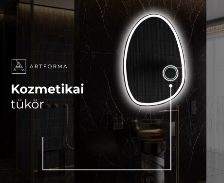 LED Fürdőszobai Tükör Irreguláris Formával SF222 #5