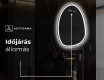 LED Fürdőszobai Tükör Irreguláris Formával SF222 #7