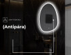 LED Fürdőszobai Tükör Irreguláris Formával SF222 #9