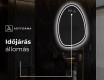 LED Fürdőszobai Tükör Irreguláris Formával SF223 #7