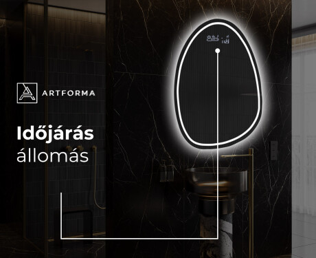 LED Fürdőszobai Tükör Irreguláris Formával SF223 #7