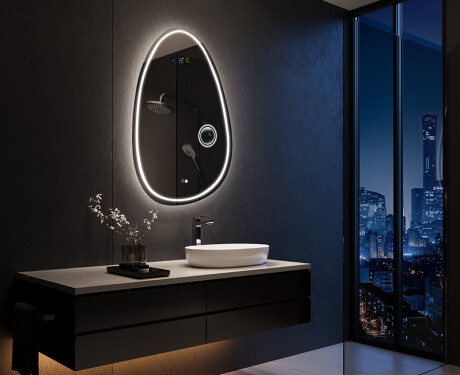 LED Fürdőszobai Tükör Irreguláris Formával SF223 #10