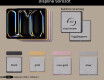 Okos LED fürdőszobai tükör Displine Apple L01 kerettel #2