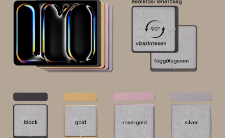 Okos LED fürdőszobai tükör Displine Apple L01 kerettel #2