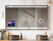 Okos LED fürdőszobai tükör Displine kerettel - Apple L09