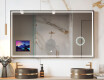 Téglalap alakú okos LED Apple tükör Displine L49 kerettel