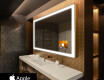 Megvilágított fürdőszobai tükör LED SMART L01 Apple