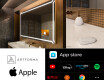 Furdoszoba tukor LED SMART L129 Apple #2