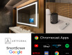 SMART Fürdőszoba Tükör Világítással LED L15 Sorozat Google #4