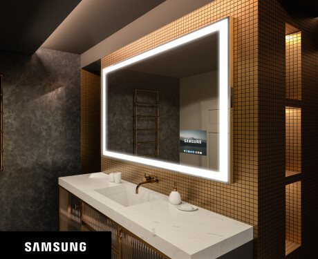 Megvilágított fürdőszobai tükör LED SMART L01 Samsung #1