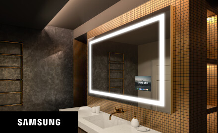 Megvilágított fürdőszobai tükör LED SMART L15 Samsung