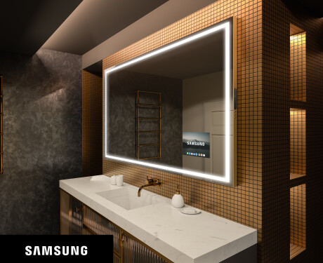 Megvilágított fürdőszobai tükör LED SMART L49 Samsung #1