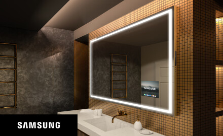 Megvilágított fürdőszobai tükör LED SMART L49 Samsung