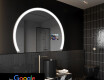 Félkör alakú LED-es megvilágítású tükör SMART W222 Google