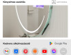 Kerek LED-es megvilágítású tükör SMART L156 Samsung #3