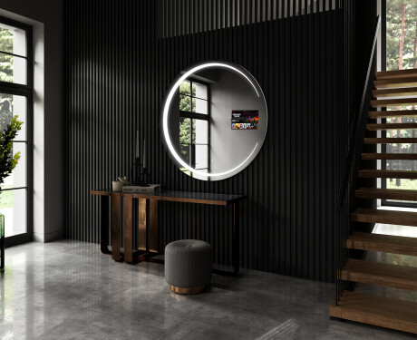 Kerek LED-es megvilágítású tükör SMART L156 Samsung #4