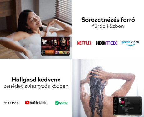 Szabálytalan LED-es megvilágítású tükör SMART I223 Google #3