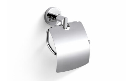 CLASSIC – WC-papír-tartó / burkolattal / króm