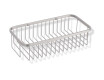 Kosár 30x14x9 / csiszolt acél