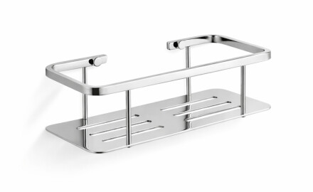 Kosár – fürdőszobai polc 25x11x7 / csiszolt acél