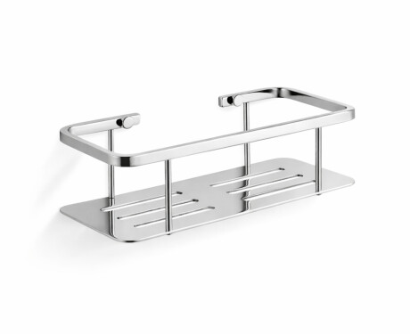 Kosár – fürdőszobai polc 25x11x7 / csiszolt acél
