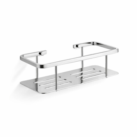 Kosár – fürdőszobai polc 25x11x7 / csiszolt acél #1