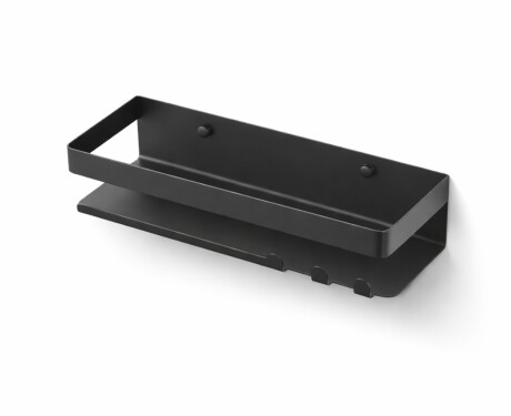 Kosár – fürdőszobai polc 30,6x11,2x6,8 / matt fekete