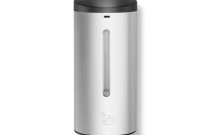Automatikus, érintésmentes adagoló folyékony szappanhoz/fertőtlenítő gélhez, 0,7 l / szatén