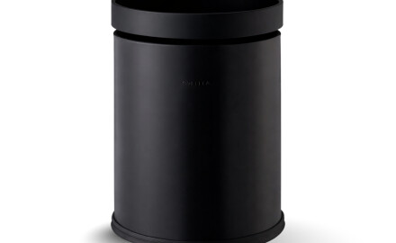 Nyitott kosár, 10 l / matt fekete
