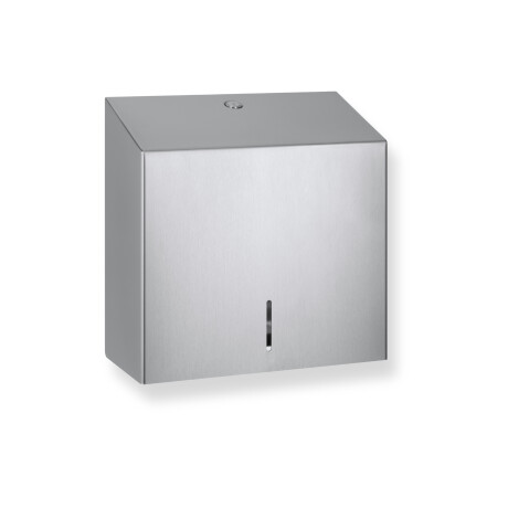 Négyszögletes adagoló tekercsben lévő WC-papírhoz, max. Ø19 cm, R1 sorozat / csiszolt acél #1