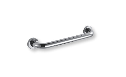 Támogató korlát fogyatékkal élők számára, Ø32, egyenes, STANDARD – 40 cm / csiszolt rozsdamentes acél