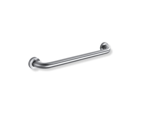 Támogató korlát fogyatékkal élők számára, Ø32, egyenes, STANDARD – 50 cm / csiszolt rozsdamentes acél