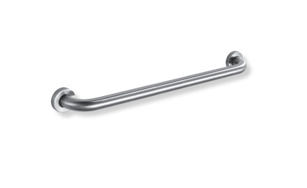 Támogató korlát fogyatékkal élők számára, Ø32, egyenes, STANDARD – 60 cm / csiszolt rozsdamentes acél