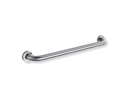 Támogató korlát fogyatékkal élők számára, Ø32, egyenes, STANDARD – 60 cm / csiszolt rozsdamentes acél