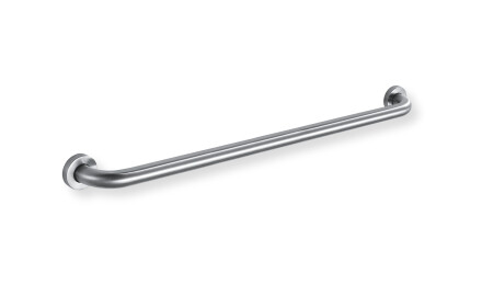 Támogató korlát fogyatékkal élők számára, Ø32, egyenes, STANDARD – 80 cm / csiszolt acél