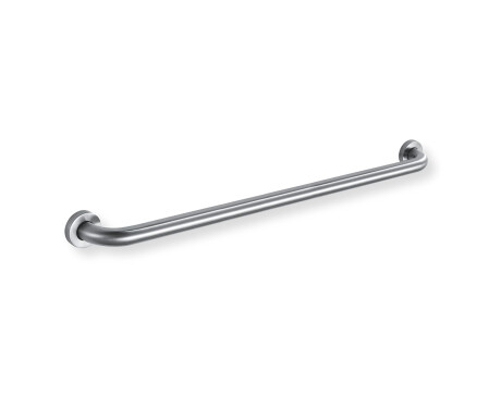 Támogató korlát fogyatékkal élők számára, Ø32, egyenes, STANDARD – 80 cm / csiszolt acél