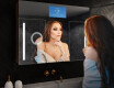 Smart Kisszekrény Tükörrel És Led Megvilágítással - L02 Sarah 100 x 72cm #10