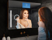 Smart Kisszekrény Tükörrel És Led Megvilágítással - L02 Sarah 100 x 72cm #10