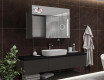 Smart Kisszekrény Tükörrel És Led Megvilágítással - L02 Sarah 100 x 72cm #11