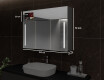 Smart Kisszekrény Tükörrel És Led Megvilágítással - L02 Sarah 100 x 72cm #3