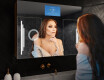 Smart Kisszekrény Tükörrel És Led Megvilágítással - L27 Sarah 100 x 72cm #10
