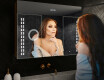 Kisszekrény Tükörrel És Led Megvilágítással - L55 Emily 100 x 72cm #9