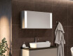 Kisszekrény Tükörrel És Led Megvilágítással Sofia 100 x 50cm